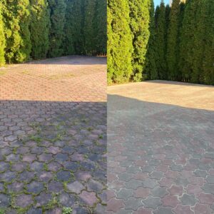 tänavakivide-puhastamine; tänavakivi-puhastus; tänavakivide-survepesu; survepesu