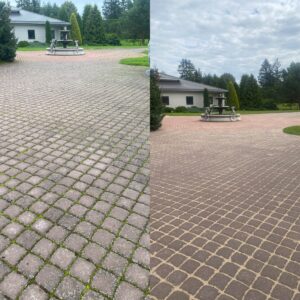 tänavakivide-puhastamine; tänavakivi-puhastus; tänavakivide-survepesu; survepesu