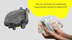 Kuumavee survepesu lisakulud